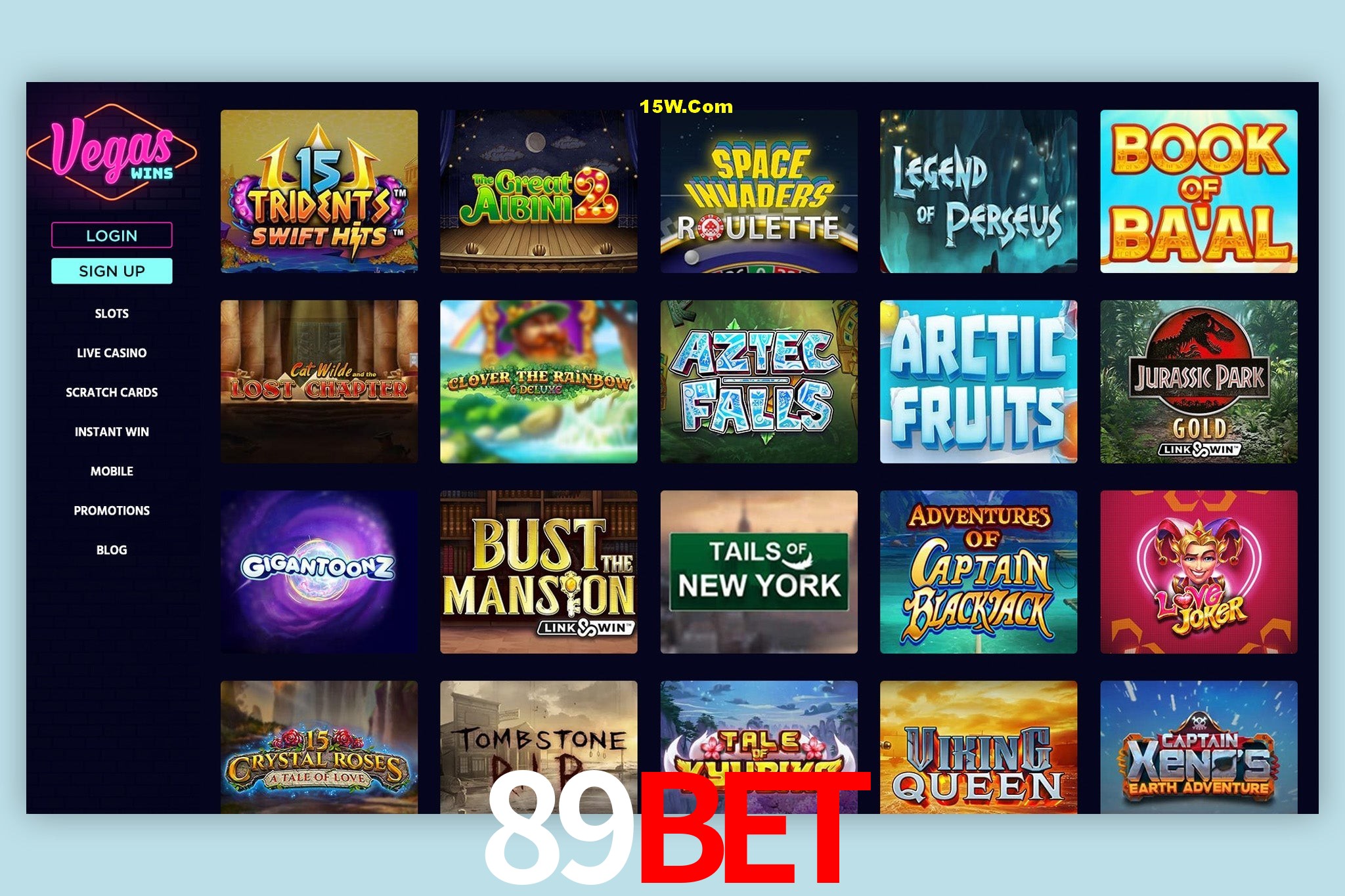 Welcome Bonus 89bet